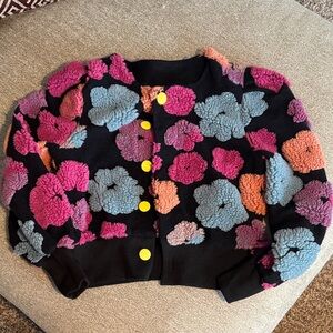 Fluffy 3 Dimensional Jacket